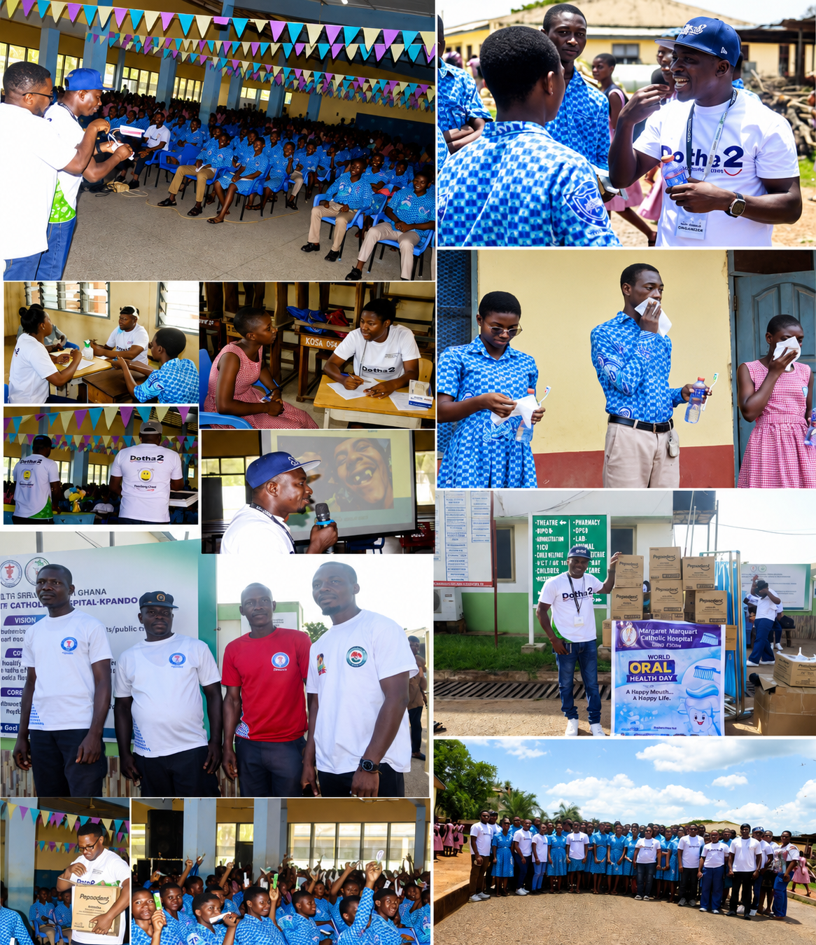 Donation outreach with community members
